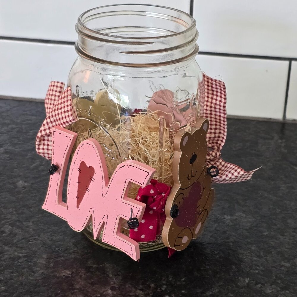 Set of (5) Seasonal Mason Jar Decorations